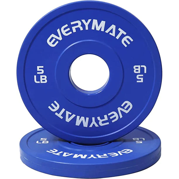 Paires De Plaques De Poids Kensui 5 Lb - Caoutchouc, Pour Haltérophilie, Crossfit Et Fitness, Neuves