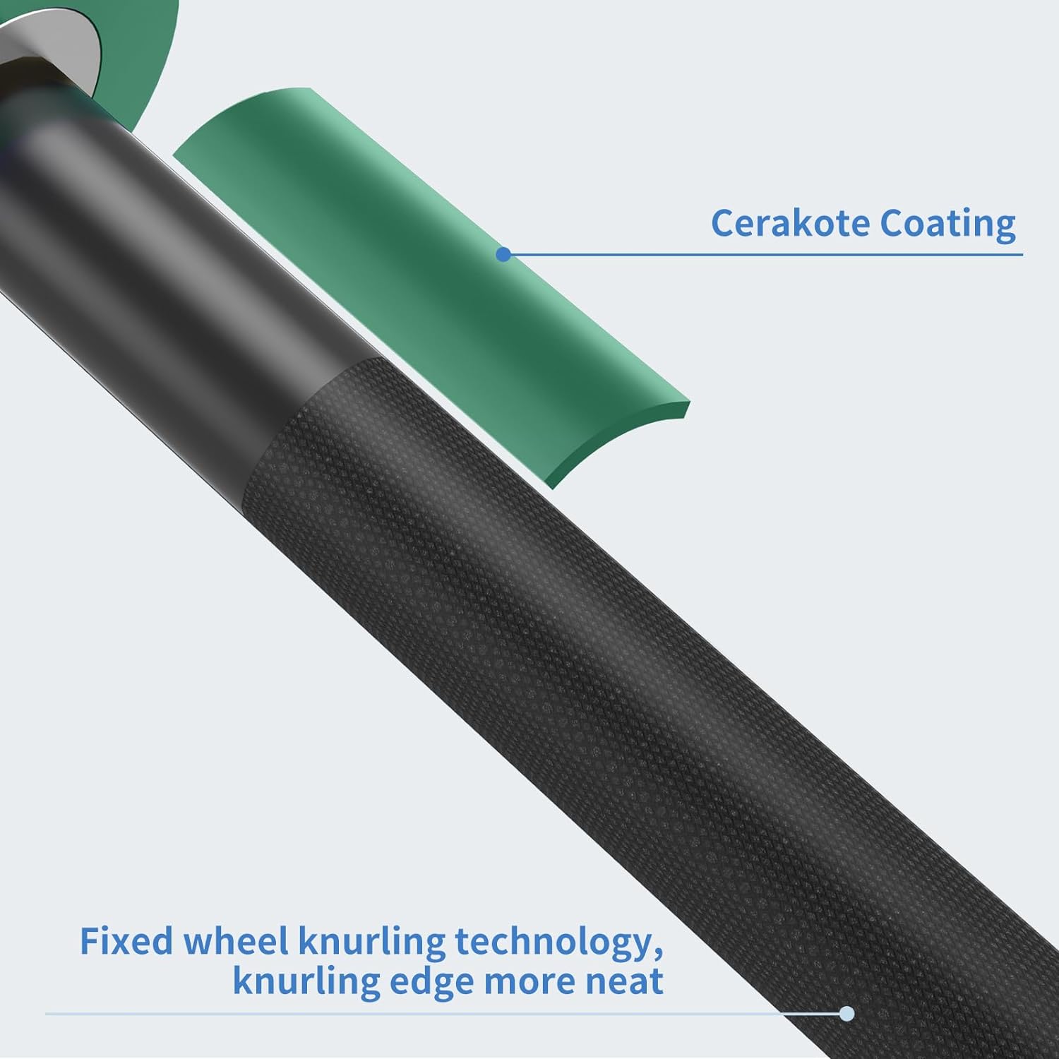 EVERYMATE 5LB Mini Barbell Bar- Beginner Women Kid Bar Total Body Workout