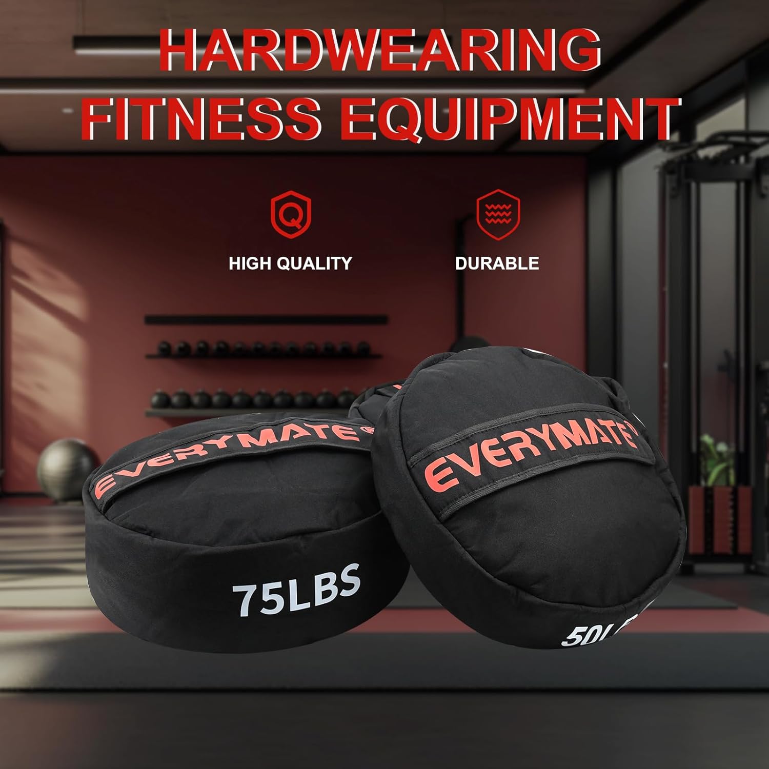 Unfilled Strongman Sandbags - Heavy-Duty  Workout Bag for CrossFit/Core Training