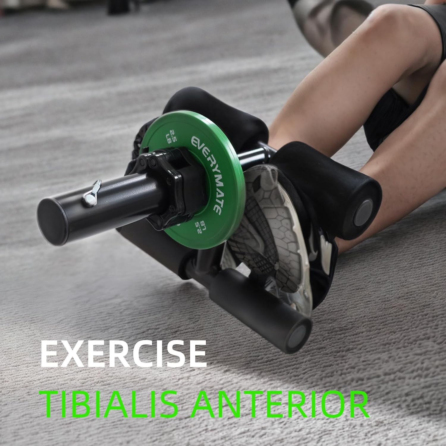 Tibialis Strengthener & Calf Raise Machine - Adjustable Leg Workout Equipment