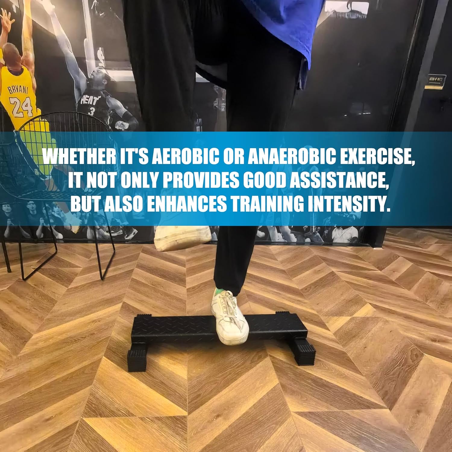 Steel Calf Raise Block, Standing Calf Raise Machine for Calf Stretching, Squat, Foot Stretch, Anti-Slip Solid Calf Platform