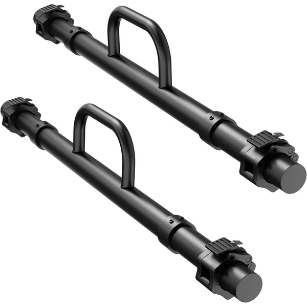 Competition Farmers Walk Bars - 2" Plate Compatible Grip Trainer with Rotating Sleeves (Pair)