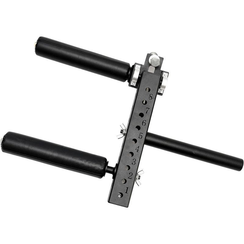 Seated Leg Strength Extension and Curl Athletic Practice Machine,Adjustable Leg Fitness Equipment Attachment, Fitness Squat Rack Accessories
