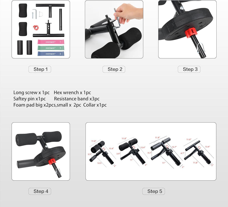 Tib Bar Tibialis Trainer Calf Raise Machine for Strengthening Calves/Ankles
