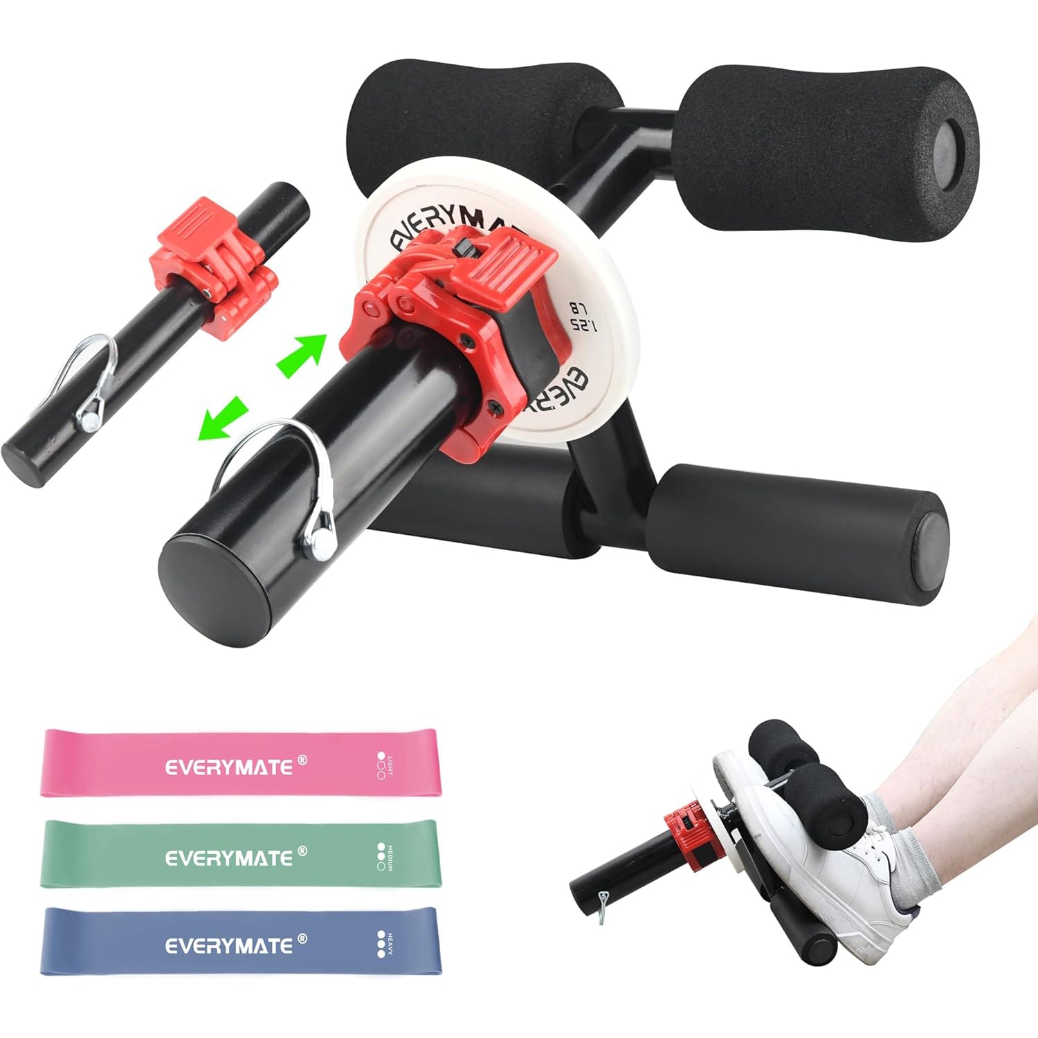 Tib Bar Tibialis Trainer Calf Raise Machine for Strengthening Calves/Ankles