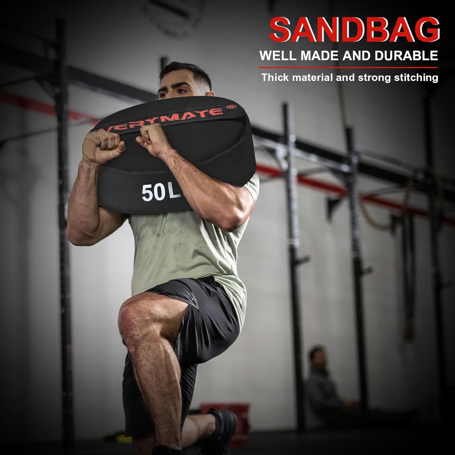 Unfilled Strongman Sandbags - Heavy-Duty  Workout Bag for CrossFit/Core Training