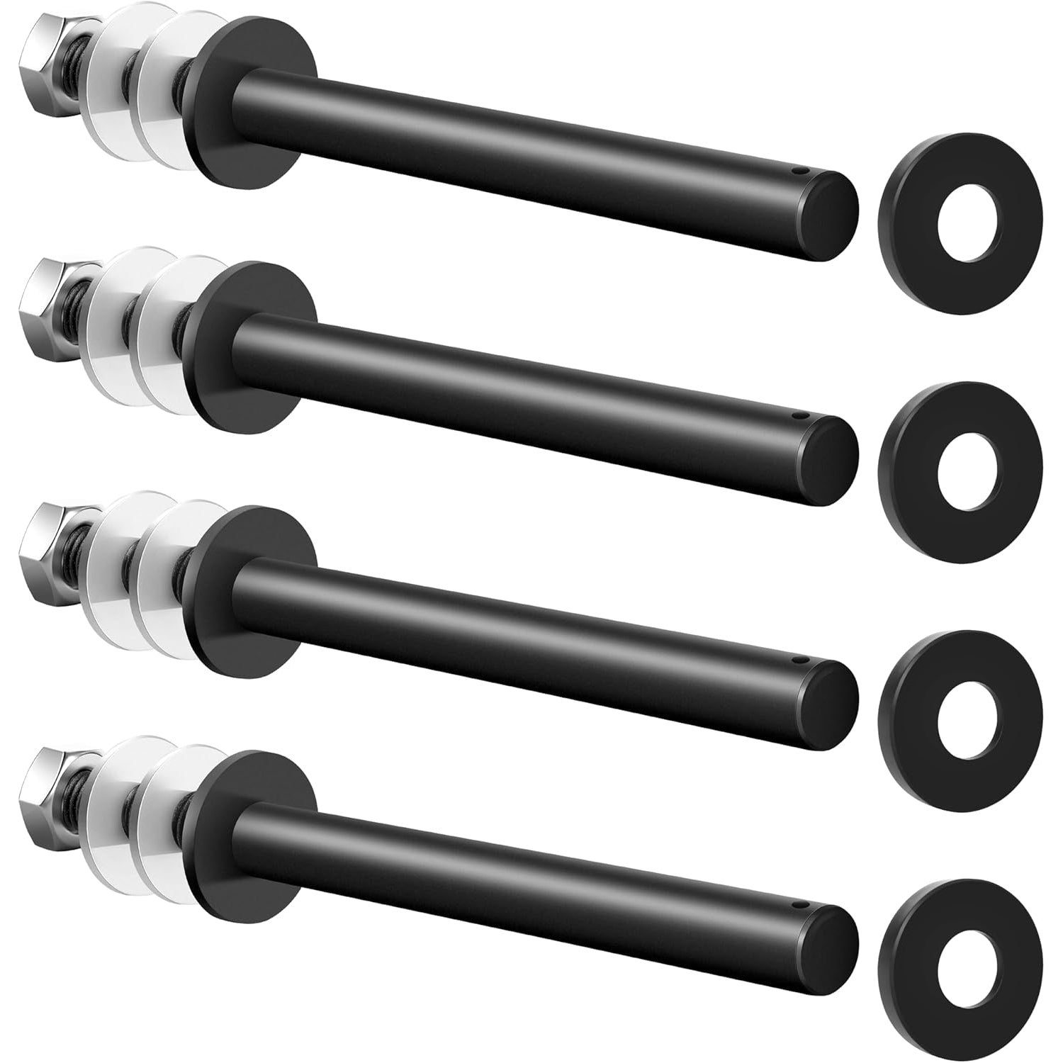 Heavy-Duty Weight Plate Holder - Universal Power Rack Attachment for 2" Olympic Plates (Fits 2x2/3x3 Power Cages)