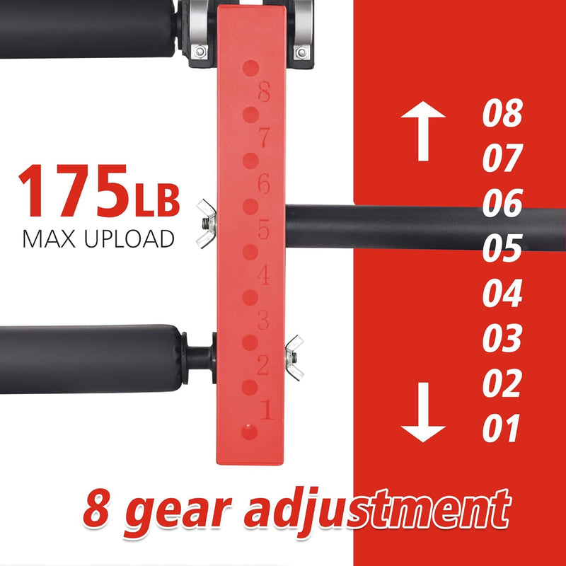 EVERYMATE Seated Leg Strength Extension Equipment and Curl Athletic Practice Machine,Adjustable Leg Fitness Equipment Attachment, Fitness Squat Rack Accessories( 1 inch Aperture Rack Hole) : Sports & Outdoors