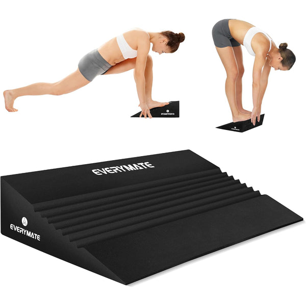 Pro-Grade Squat Wedge - 15° Angle Design for Weightlifting & Physical Therapy