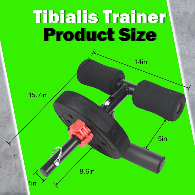Tib Bar Tibialis Trainer Calf Raise Machine for Strengthening Calves/Ankles