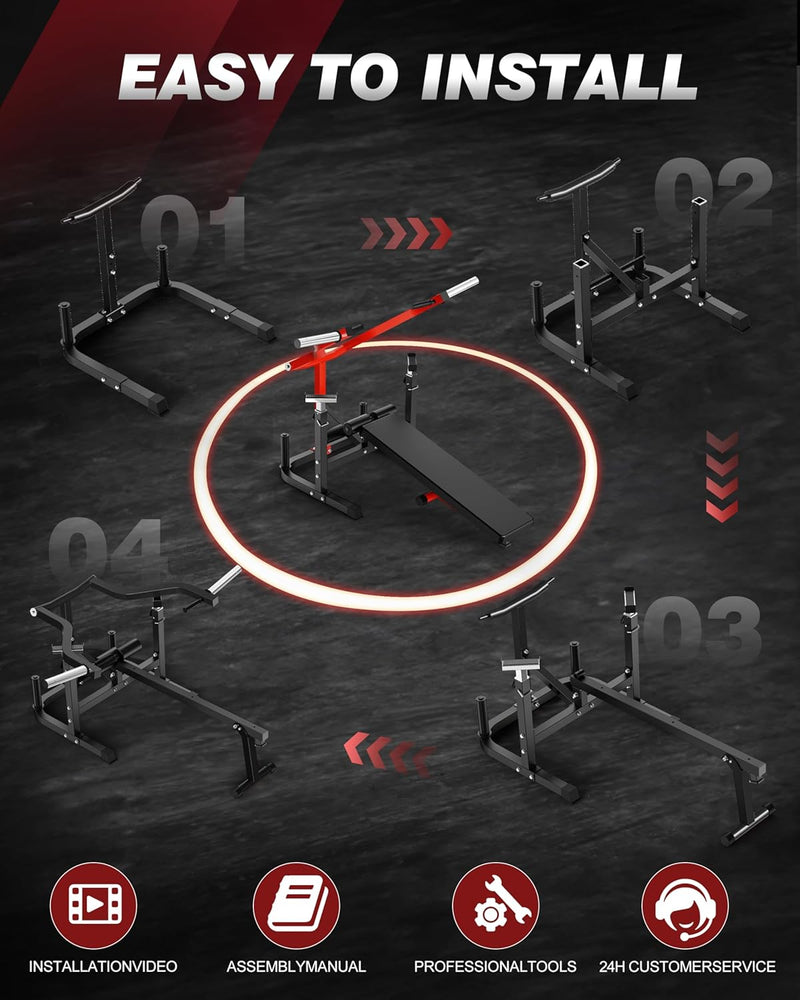 4-in-1 Multifunctional Bench Press Machine