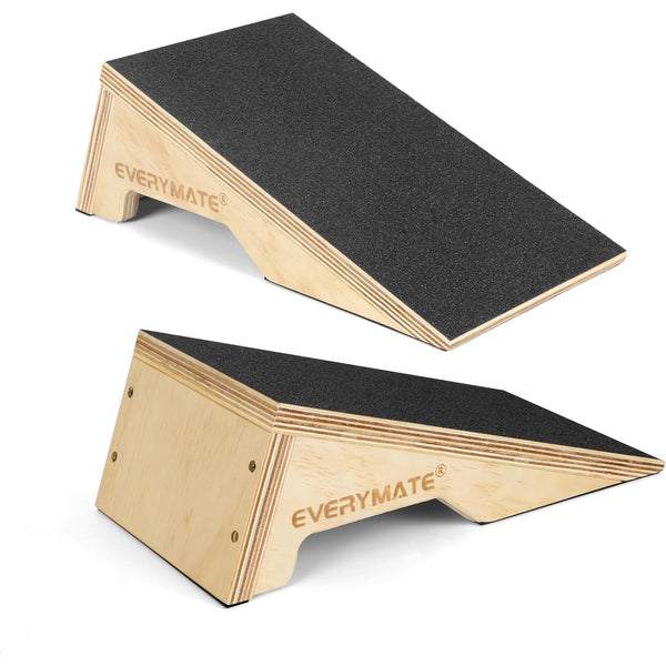 Non-Slip Heel Elevated Squat Wedge Block,Calf Stretching-Ankle Support & Knee Rehabilitation Tool