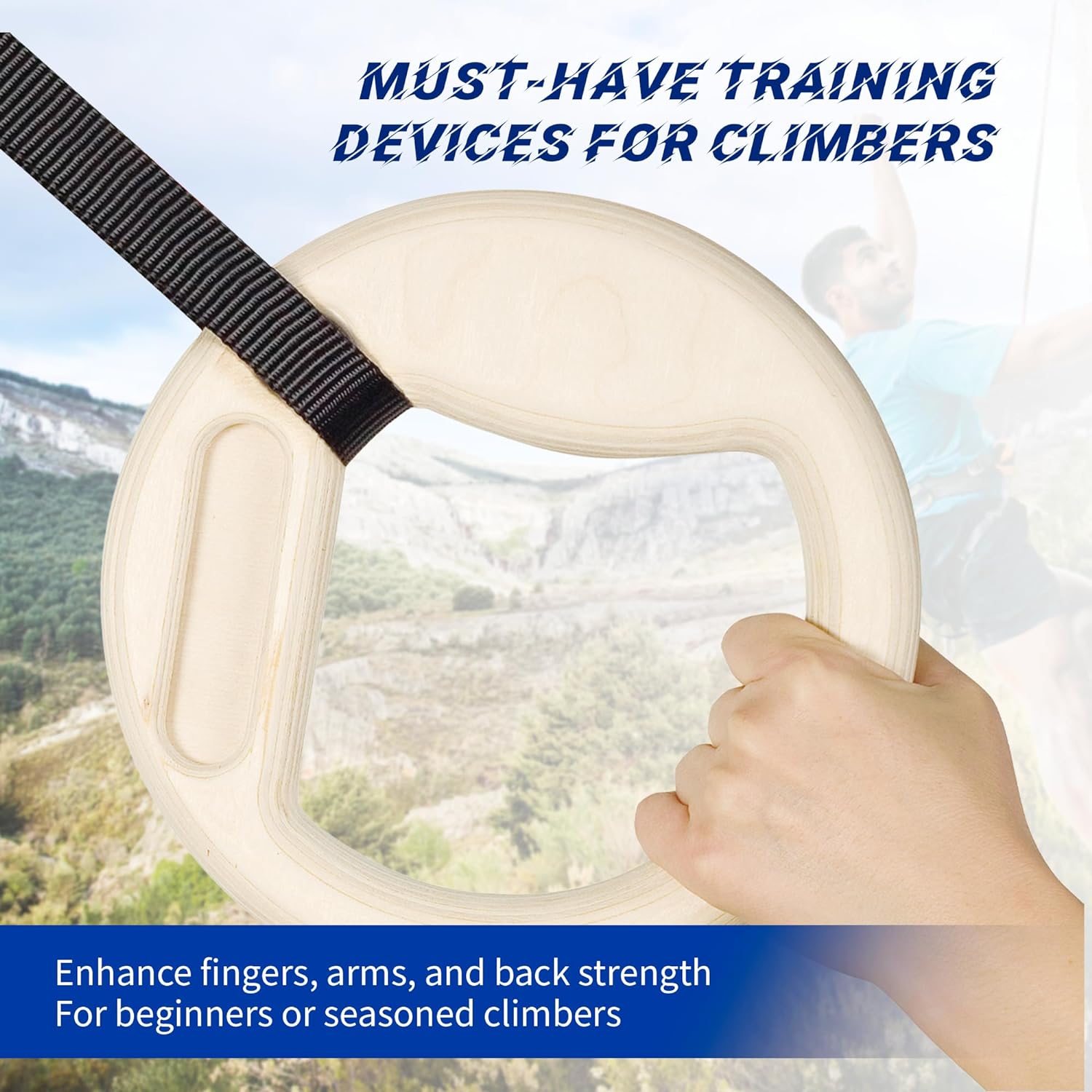 EVERYMATE Climbing Holds Hanging Board