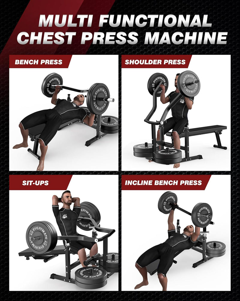 4-in-1 Multifunctional Bench Press Machine