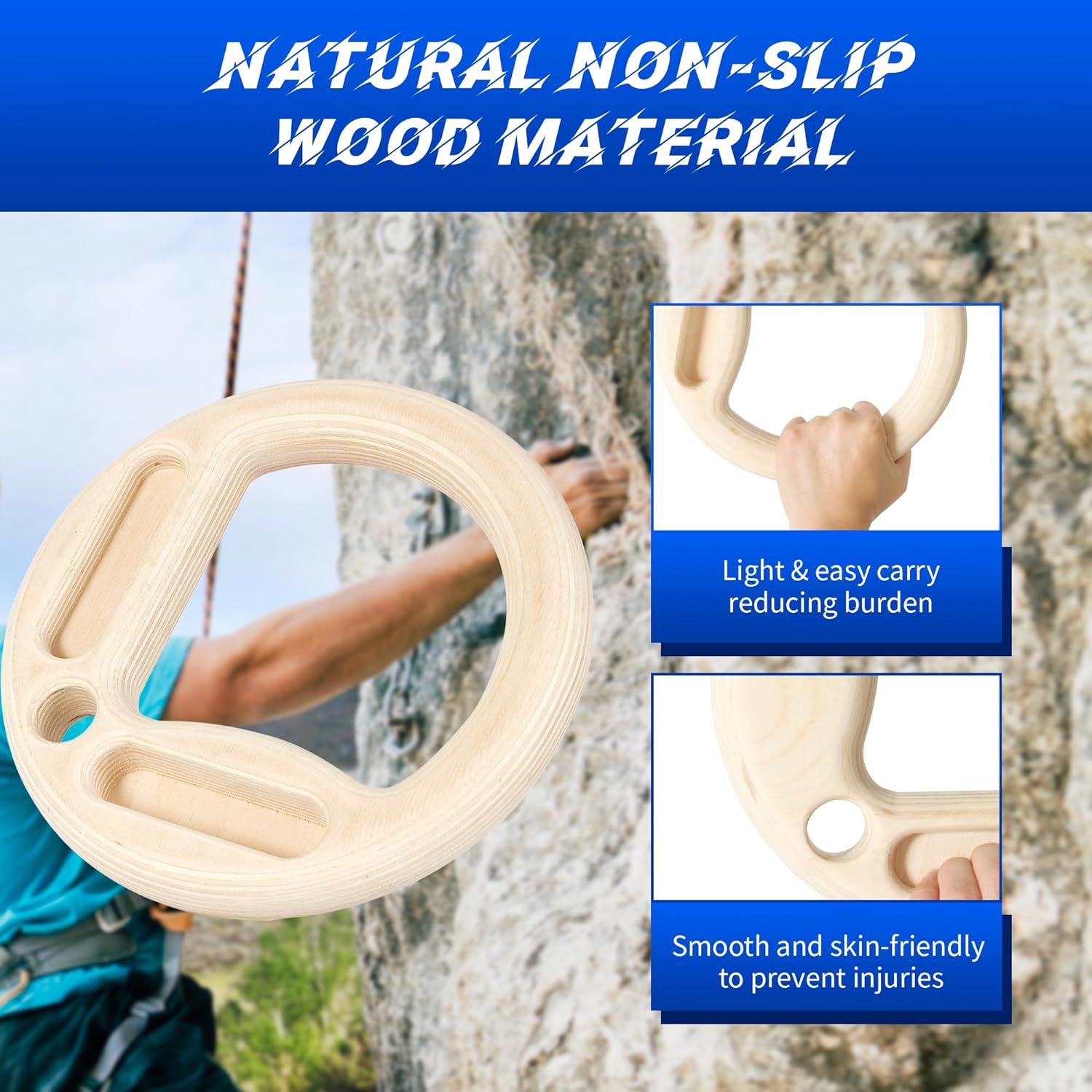 EVERYMATE Climbing Holds Hanging Board