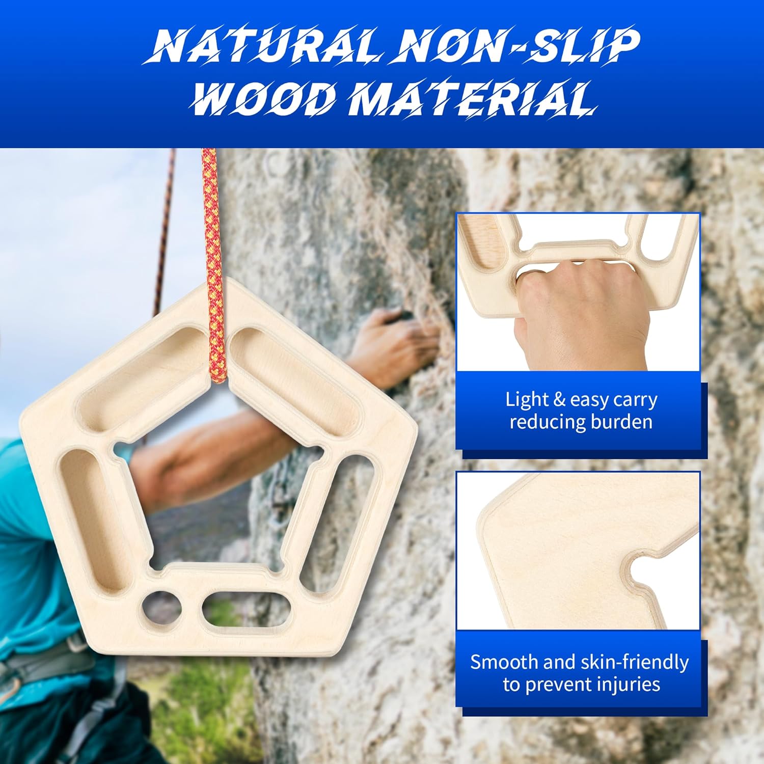 EVERYMATE Climbing Holds Hanging Board